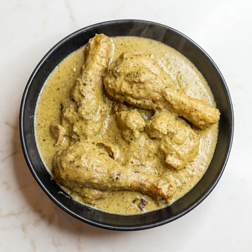 Rawaayt's signature Afghani Chicken — halal yogurt-marinated drumsticks at Rawaayt Indian restaurant in Ellerslie, Edmonton